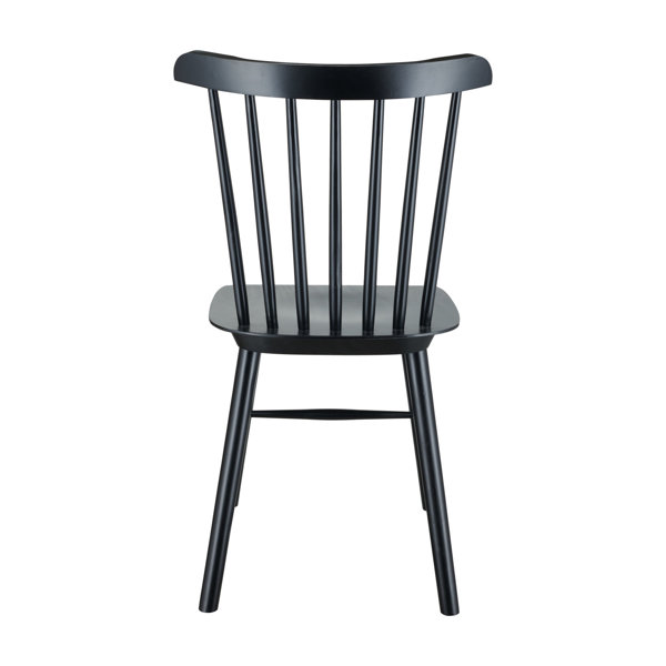 Chair "STICK" ash wood black