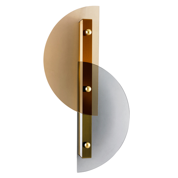 Wall lamp ARCO LED gold 50 cm